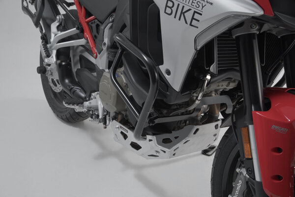 SW-MOTECH - BARRA PARAMOTORE PROTEZIONE MOTORE NERO DUCATI MULTISTRADA V4 (20-)
