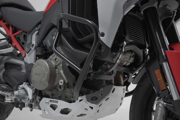 SW-MOTECH - BARRA PARAMOTORE PROTEZIONE MOTORE NERO DUCATI MULTISTRADA V4 (20-)