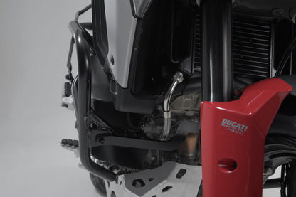 SW-MOTECH - BARRA PARAMOTORE PROTEZIONE MOTORE NERO DUCATI MULTISTRADA V4 (20-)