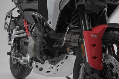 SW-MOTECH - BARRA PARAMOTORE PROTEZIONE MOTORE NERO DUCATI MULTISTRADA V4 (20-)