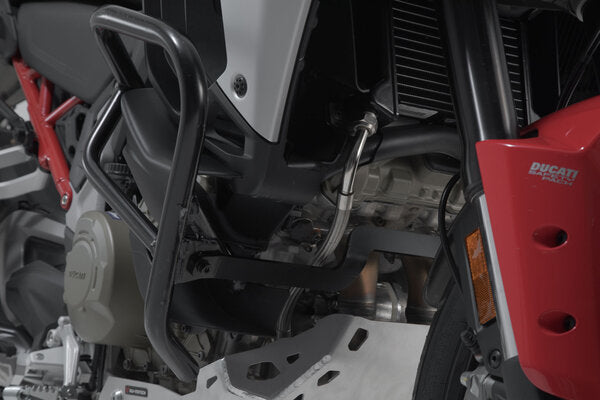 SW-MOTECH - BARRA PARAMOTORE PROTEZIONE MOTORE NERO DUCATI MULTISTRADA V4 (20-)