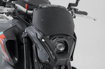 SW-MOTECH - CUPOLINO PARABREZZA IN ALLUMINIO NERO YAMAHA MT-09 / SP (20-23)