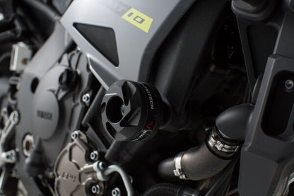 SW-MOTECH - KIT TAMPONI DI PROTEZIONE PER TELAIO NERO YAMAHA MT 10 / SP (16-21)