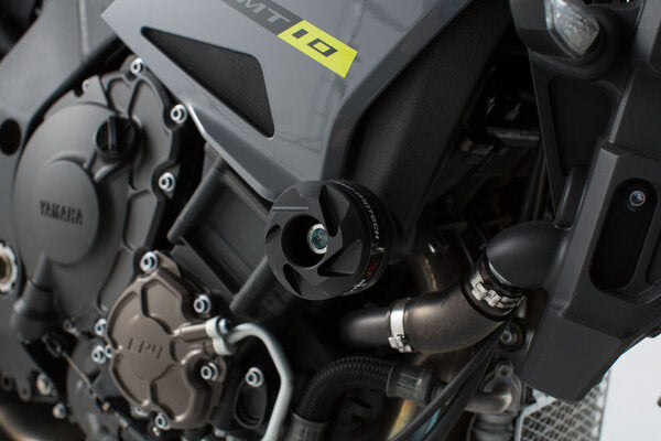 SW-MOTECH - KIT TAMPONI DI PROTEZIONE PER TELAIO NERO YAMAHA MT 10 / SP (16-21)