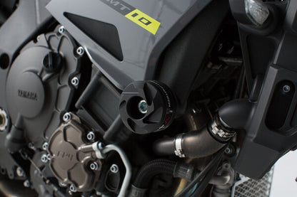 SW-MOTECH - KIT TAMPONI DI PROTEZIONE PER TELAIO NERO YAMAHA MT 10 / SP (16-21)