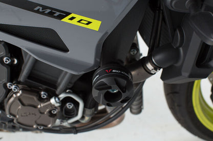 SW-MOTECH - KIT TAMPONI DI PROTEZIONE PER TELAIO NERO YAMAHA MT 10 / SP (16-21)