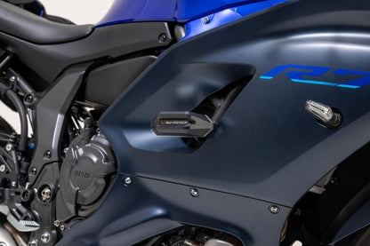 SW-MOTECH - KIT TAMPONI DI PROTEZIONE PER TELAIO NERO YAMAHA YZF-R7 (21-)