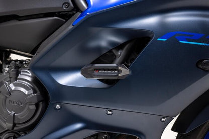 SW-MOTECH - KIT TAMPONI DI PROTEZIONE PER TELAIO NERO YAMAHA YZF-R7 (21-)