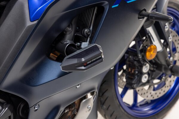 SW-MOTECH - KIT TAMPONI DI PROTEZIONE PER TELAIO NERO YAMAHA YZF-R7 (21-)
