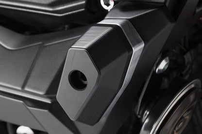 SW-MOTECH - KIT TAMPONI DI PROTEZIONE PER TELAIO NERO KAWASAKI Z 800 (12-16)