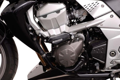 SW-MOTECH - KIT TAMPONI DI PROTEZIONE PER TELAIO NERO KAWASAKI Z750 (07-12) Z750R