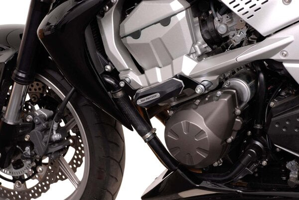 SW-MOTECH - KIT TAMPONI DI PROTEZIONE PER TELAIO NERO KAWASAKI Z750 (07-12) Z750R