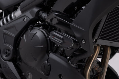 SW-MOTECH - KIT TAMPONI DI PROTEZIONE PER TELAIO NERO KAWASAKI VERSYS 650 (14-21)